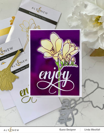 Freesia - Coloring Stencil Set 