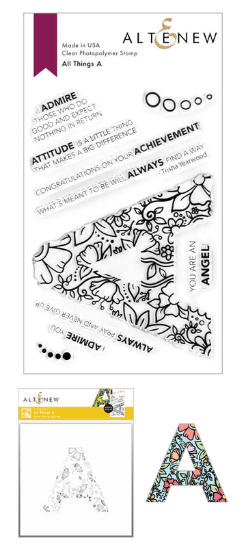 All Things A - Stamp & Die & Stencil