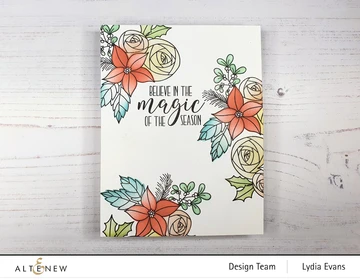 Festive Florets Holiday - A2 Christmas Card Kit