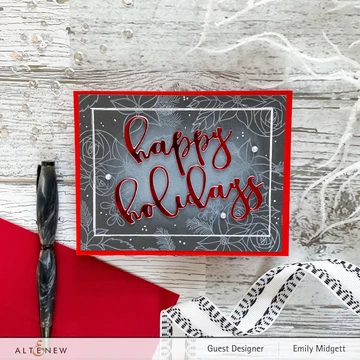 Festive Florets Holiday - A2 Christmas Card Kit