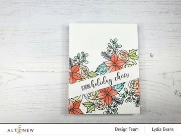 Festive Florets Holiday - A2 Christmas Card Kit