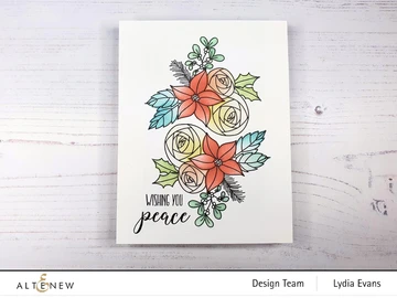 Festive Florets Holiday - A2 Christmas Card Kit
