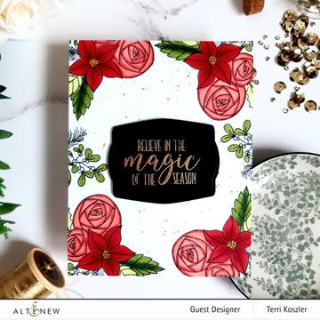 Festive Florets Holiday - A2 Christmas Card Kit