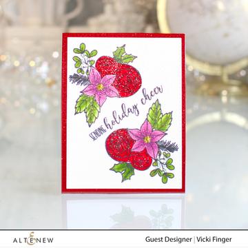 Festive Florets Holiday - A2 Christmas Card Kit