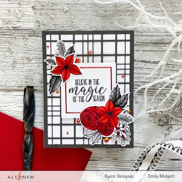 Festive Florets Holiday - A2 Christmas Card Kit