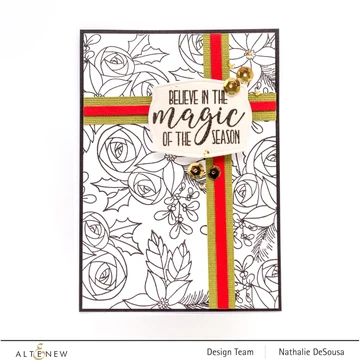 Festive Florets Holiday - A2 Christmas Card Kit