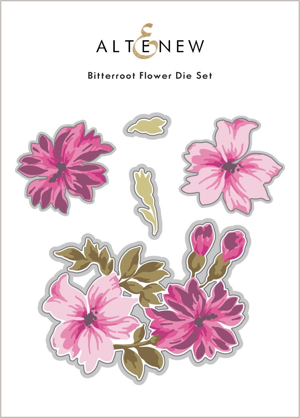 Bitterroot Flower - Craft Die