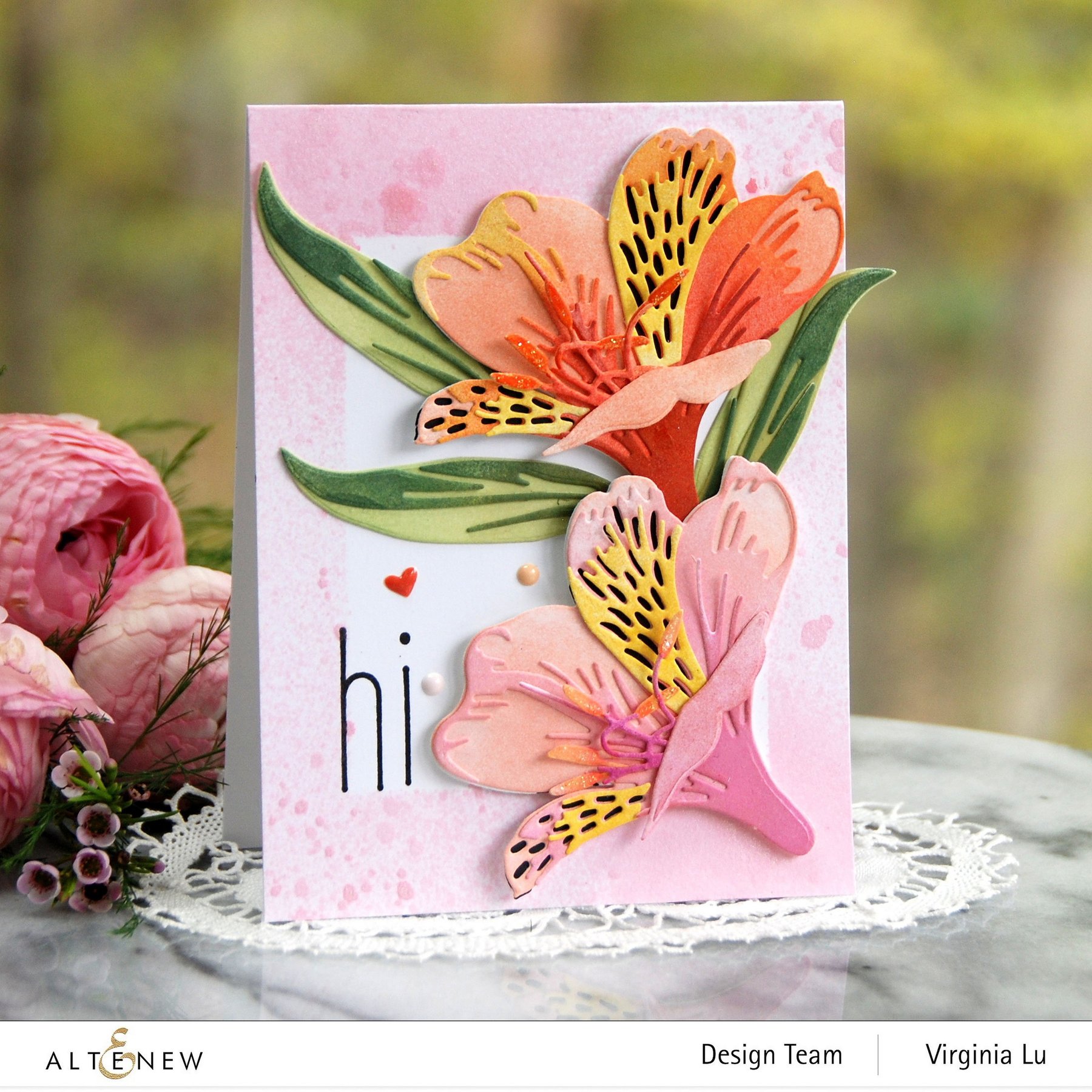 Craft-A-Flower - Peruvian Lily - Layering Die Set