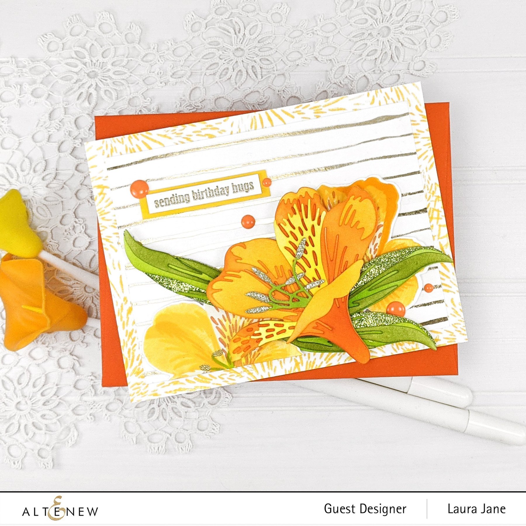 Craft-A-Flower - Peruvian Lily - Layering Die Set