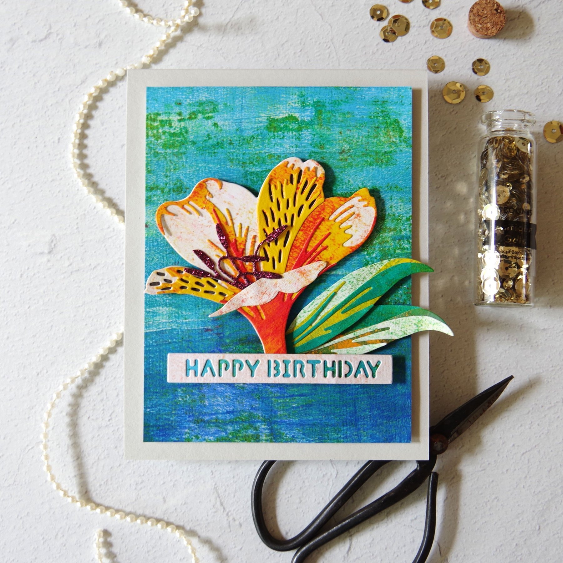 Craft-A-Flower - Peruvian Lily - Layering Die Set