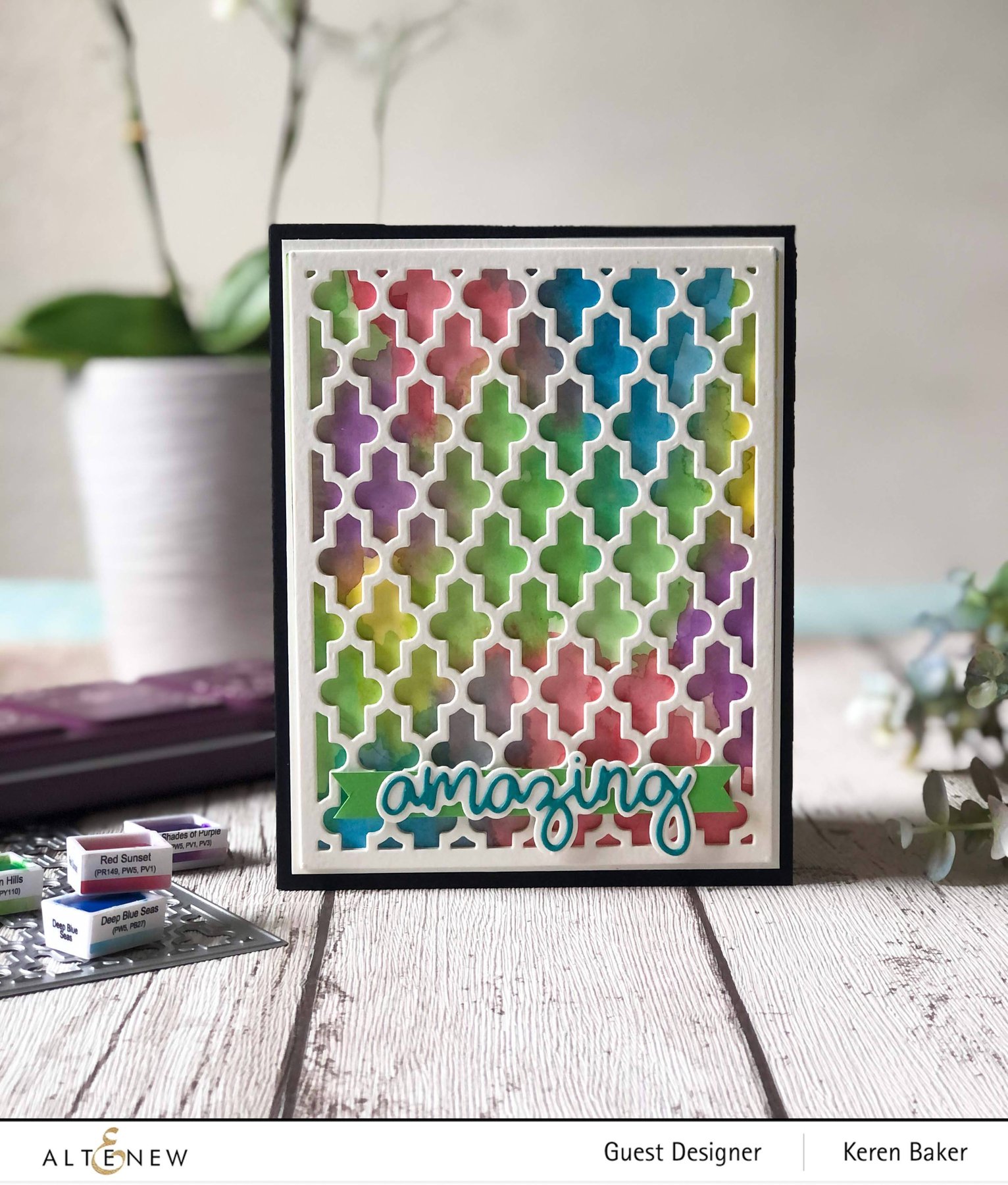 Moroccan Lattice Cover - Craft Die