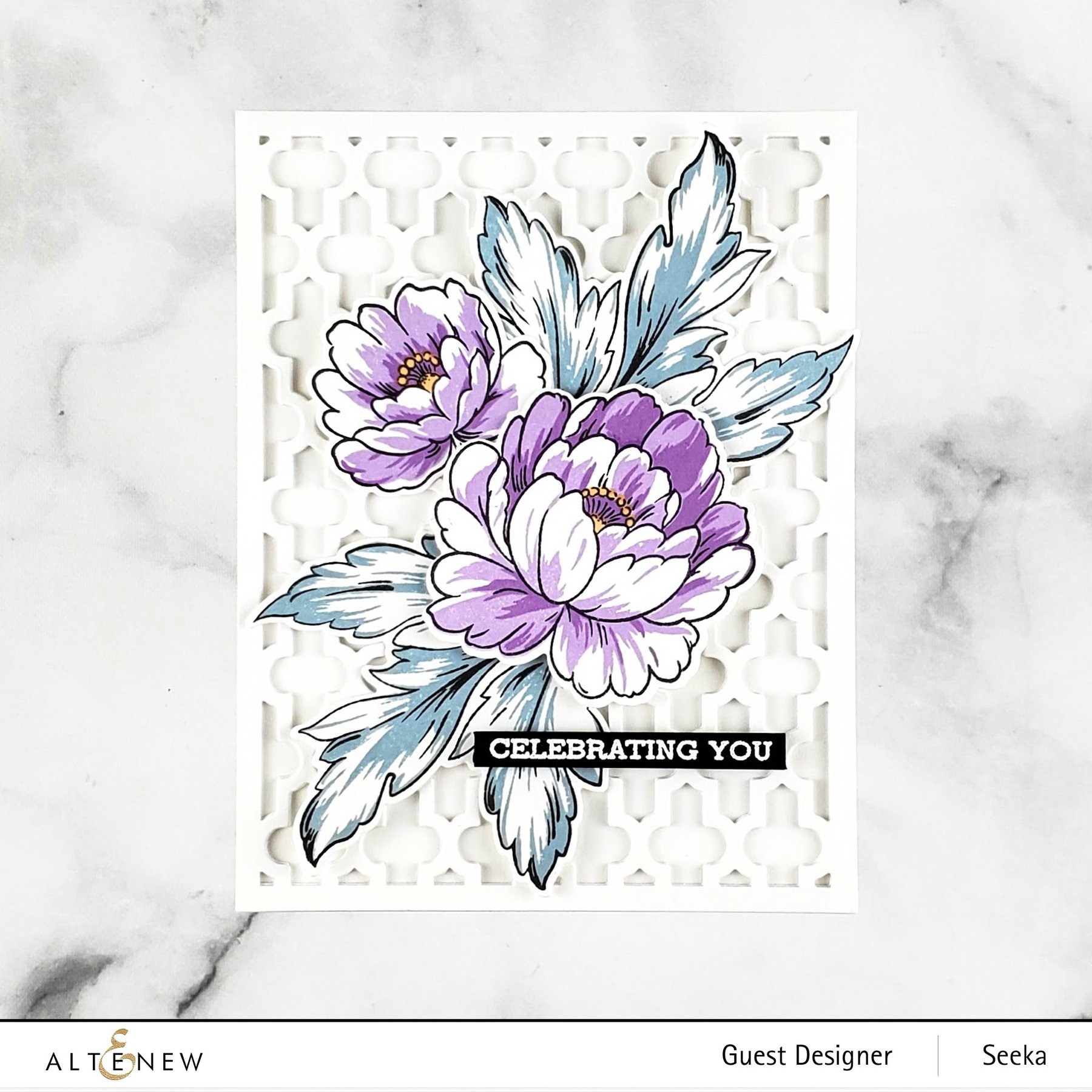 Moroccan Lattice Cover - Craft Die