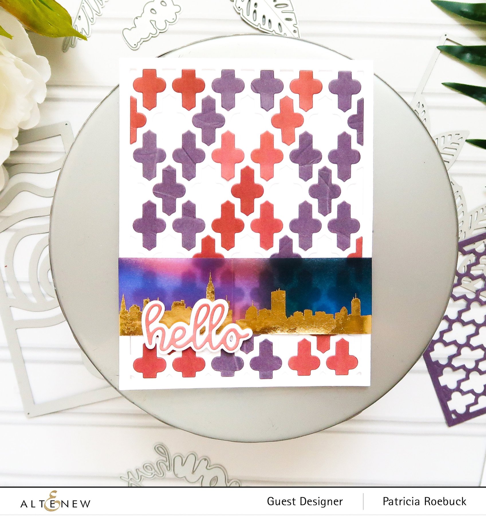 Moroccan Lattice Cover - Craft Die