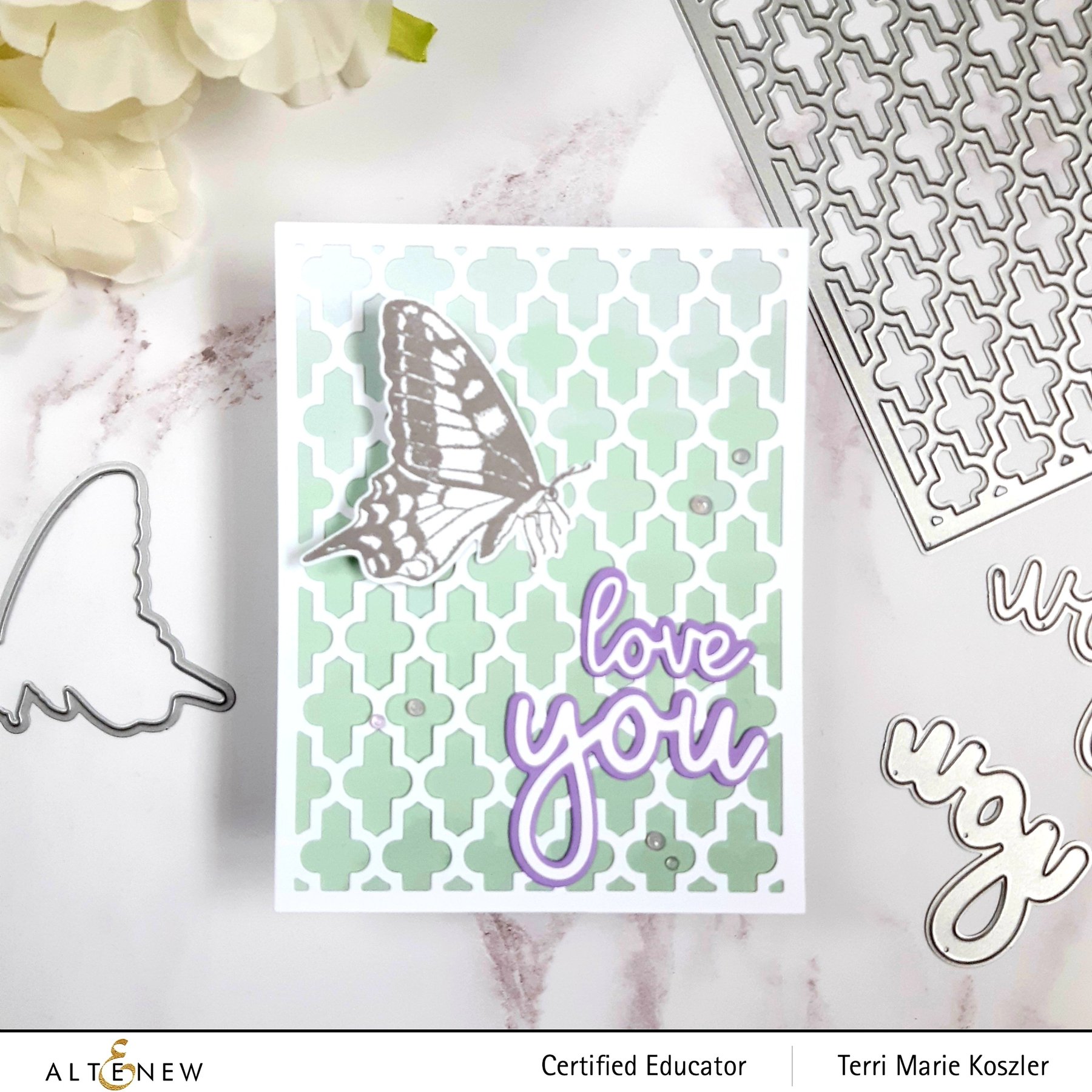 Moroccan Lattice Cover - Craft Die