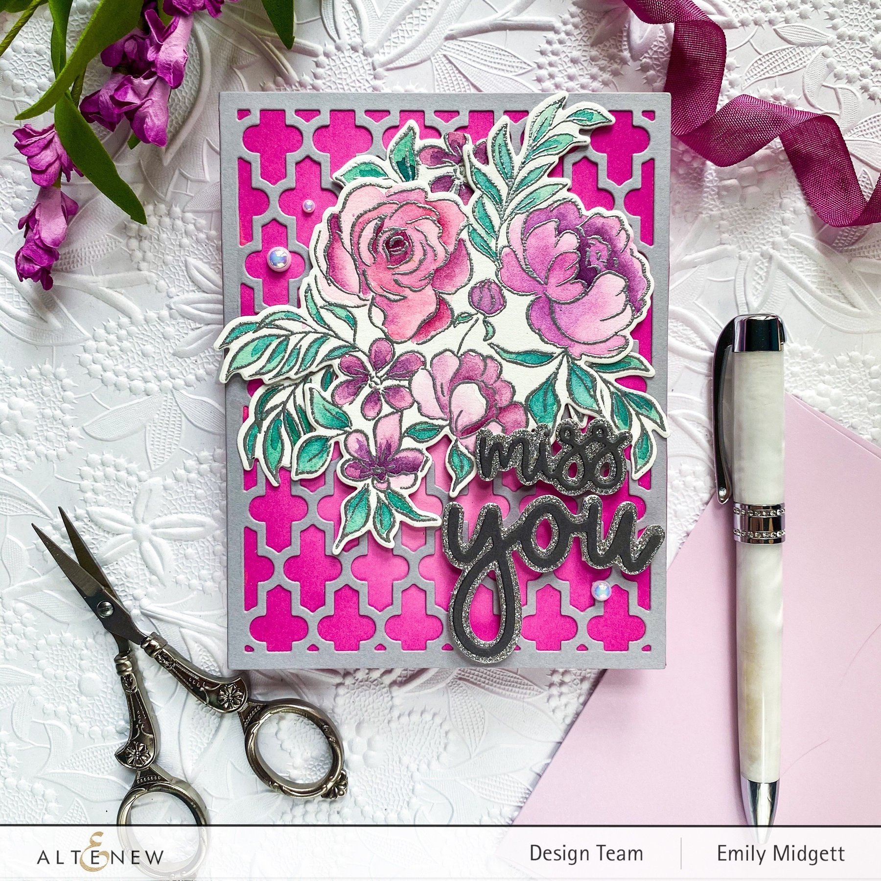 Moroccan Lattice Cover - Craft Die