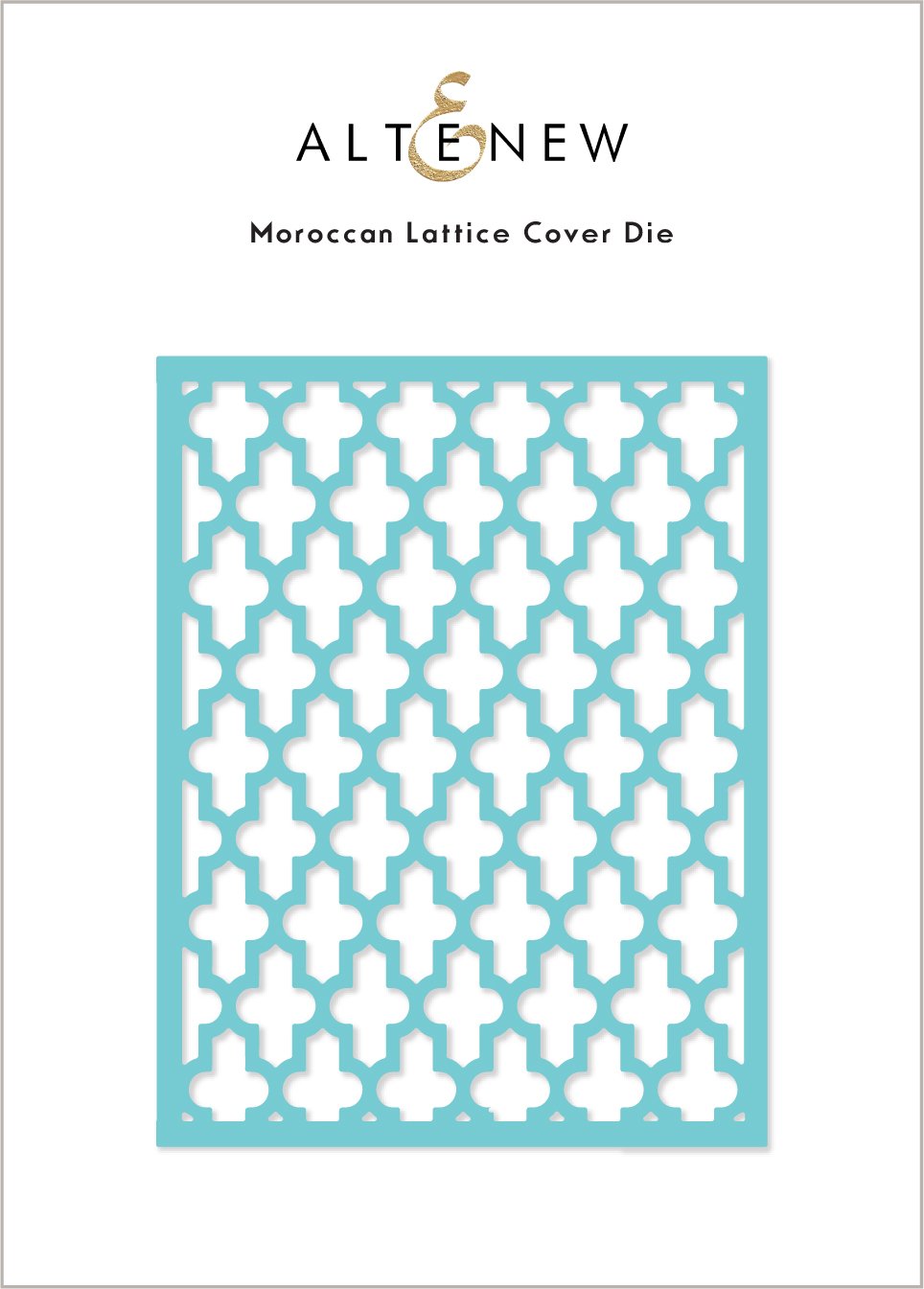 Moroccan Lattice Cover - Craft Die