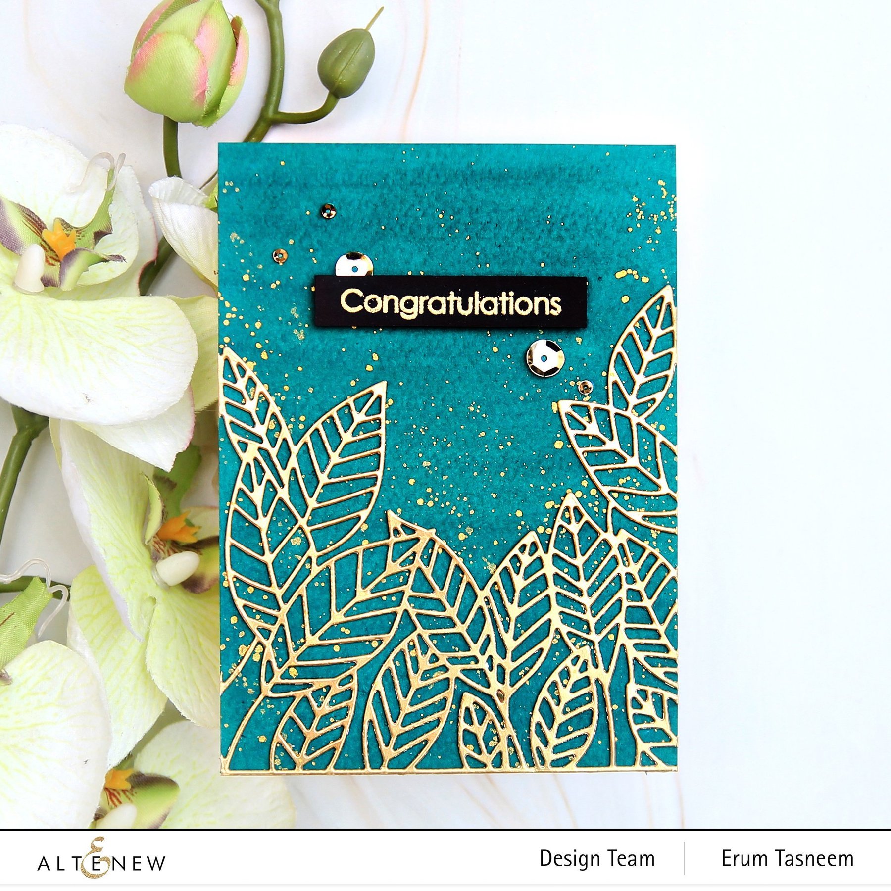 Peeking Leaves Cover - Craft Die