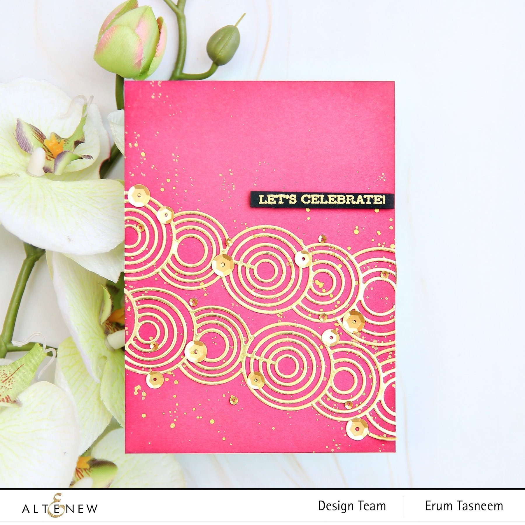 Rippling Rings Border - Craft Die