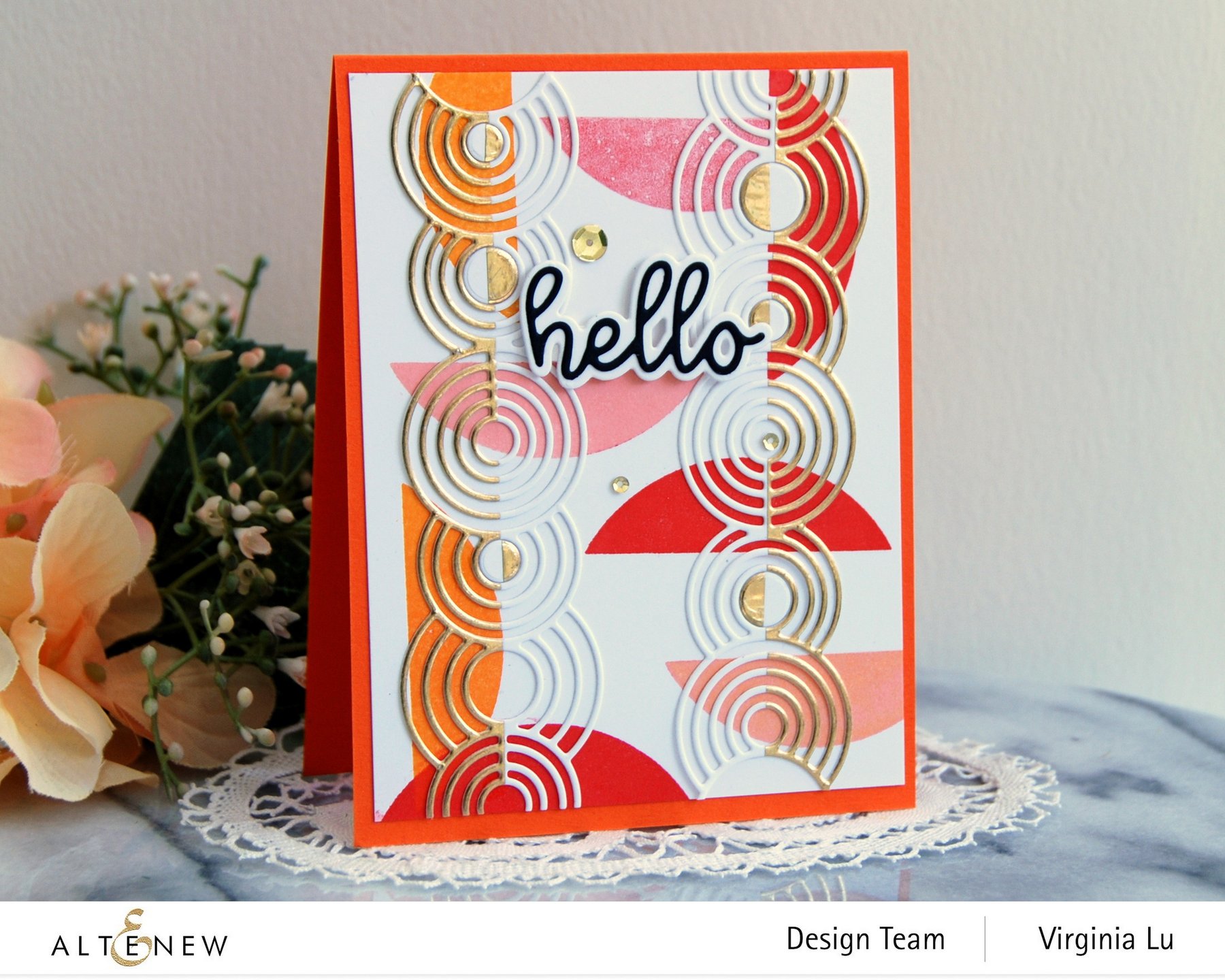 Rippling Rings Border - Craft Die
