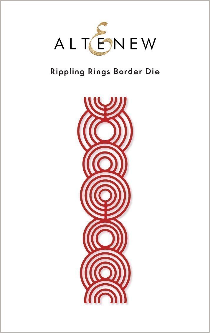 Rippling Rings Border - Craft Die