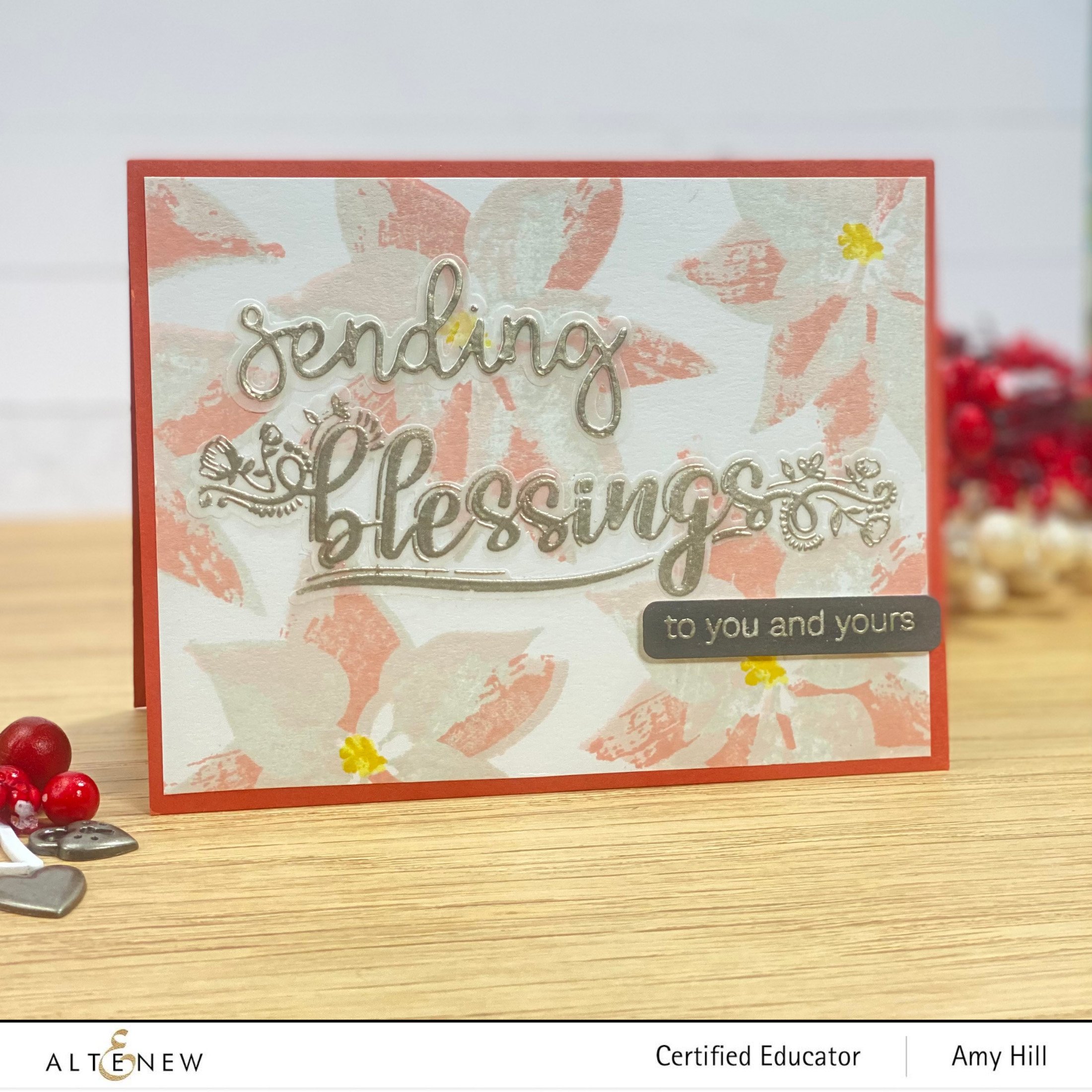 All About Thanks - Layering Word Die Set