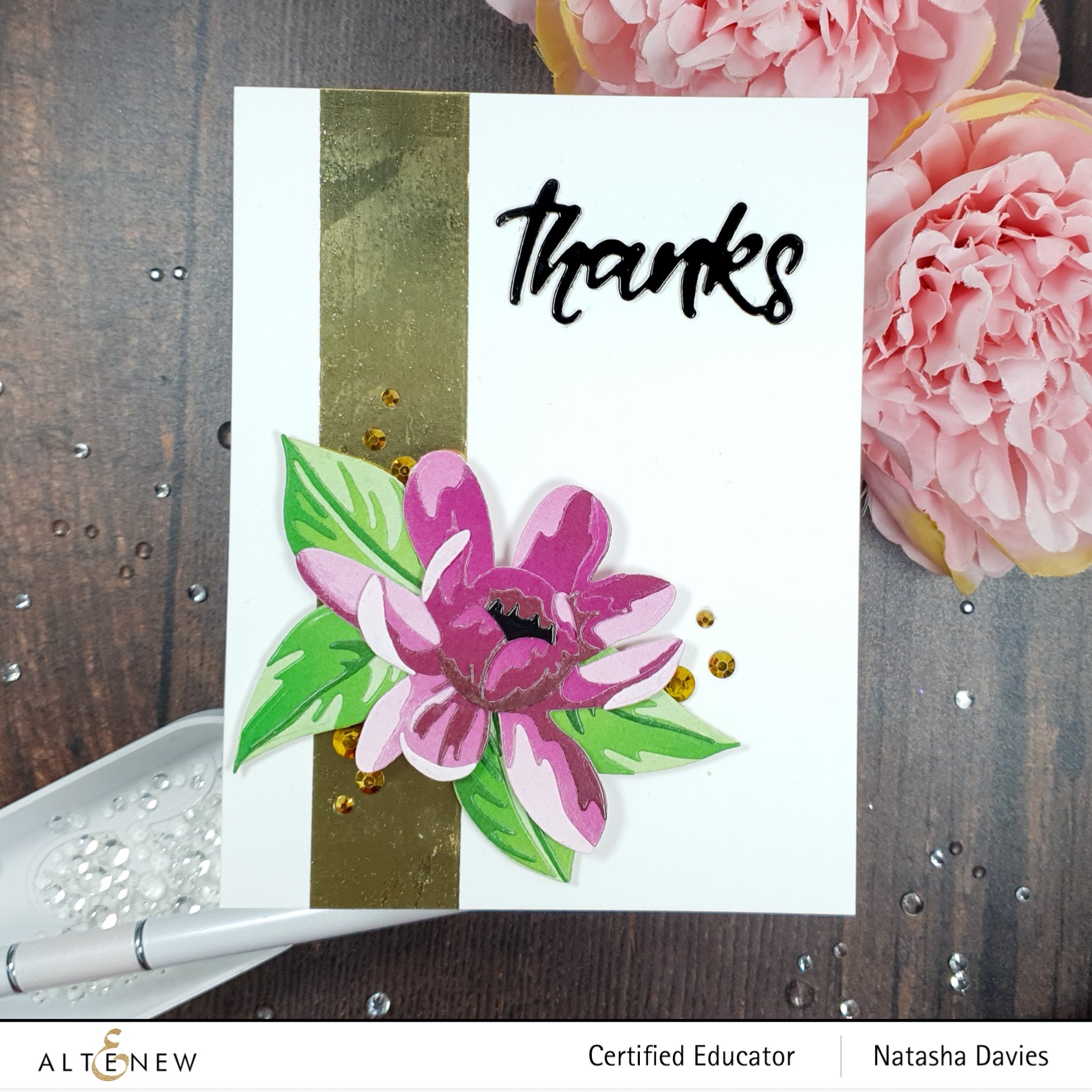 Craft-A-Flower Carolina Allspice - Layering Craft Die Set