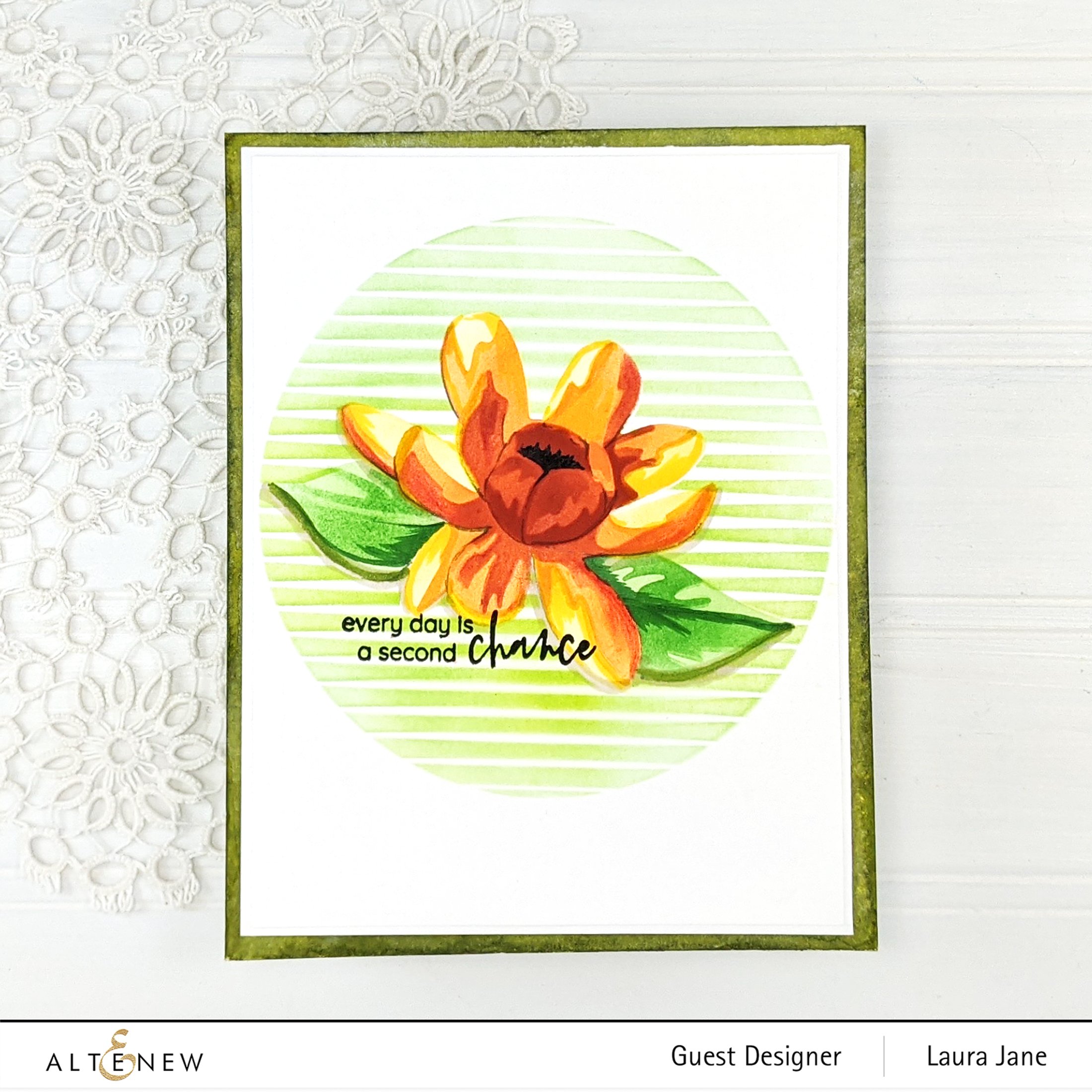 Craft-A-Flower Carolina Allspice - Layering Craft Die Set