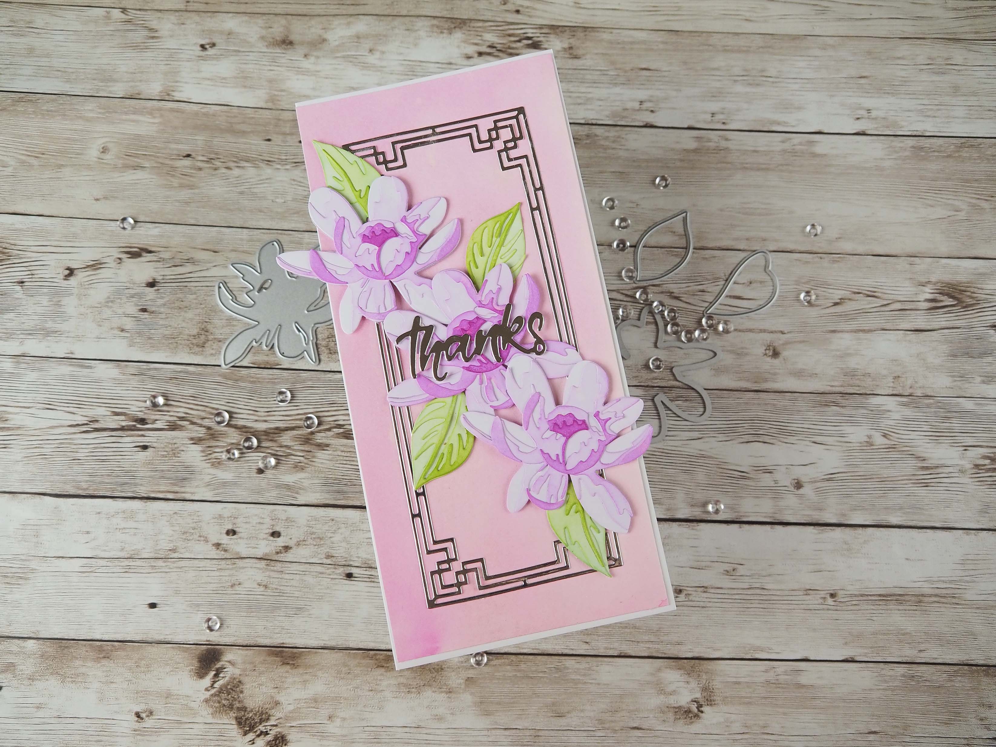 Craft-A-Flower Carolina Allspice - Layering Craft Die Set