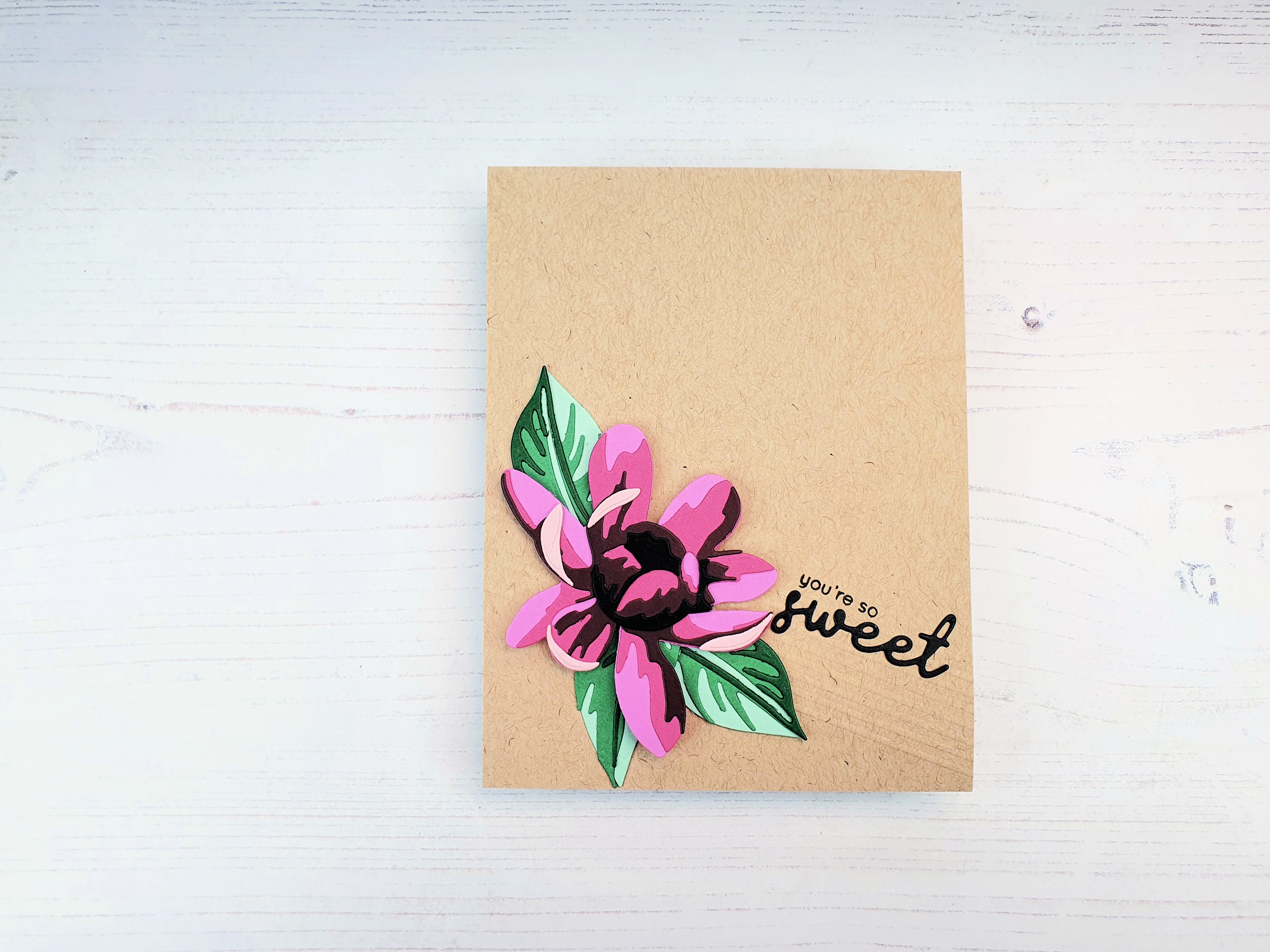 Craft-A-Flower Carolina Allspice - Layering Craft Die Set