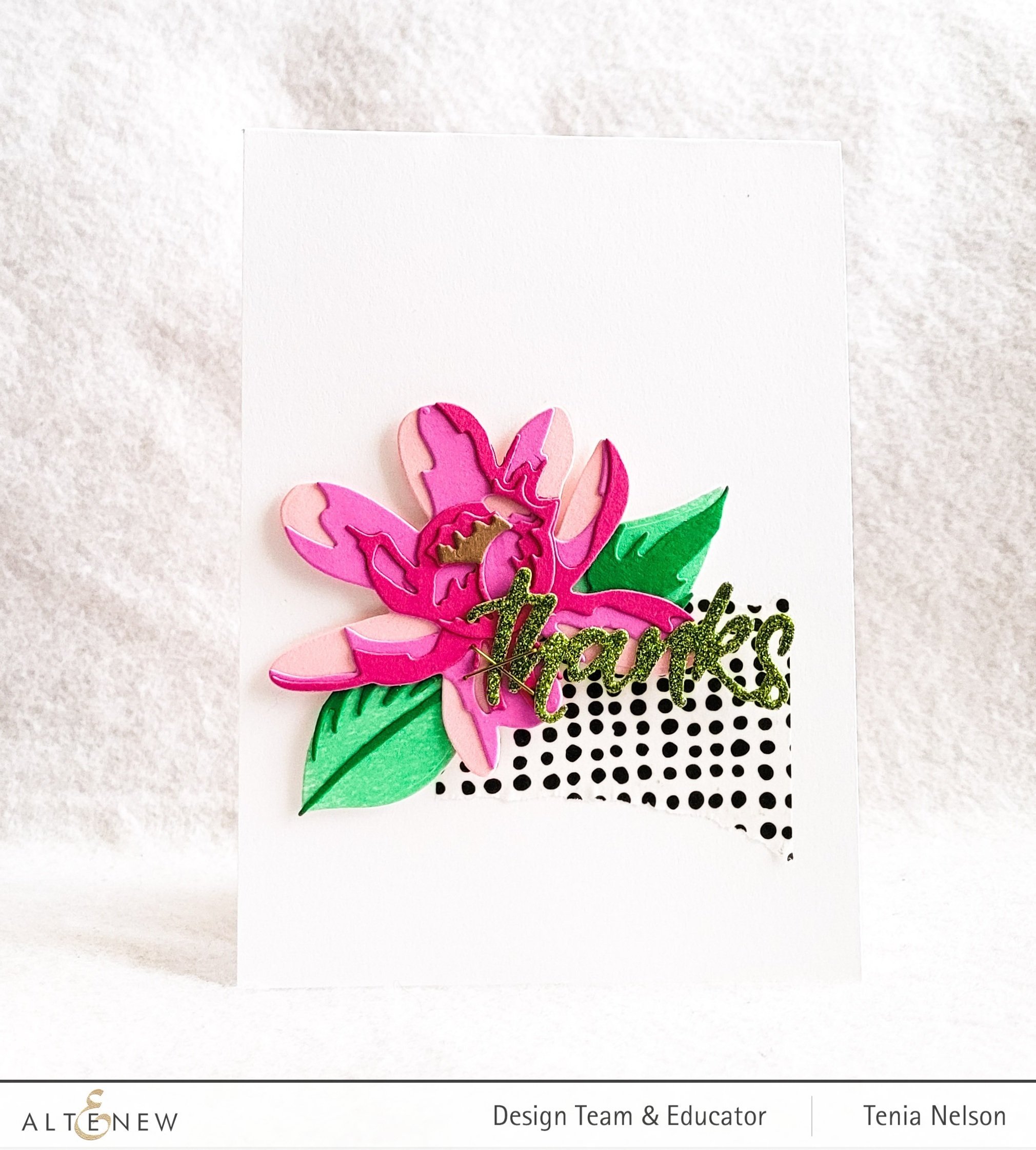 Craft-A-Flower Carolina Allspice - Layering Craft Die Set