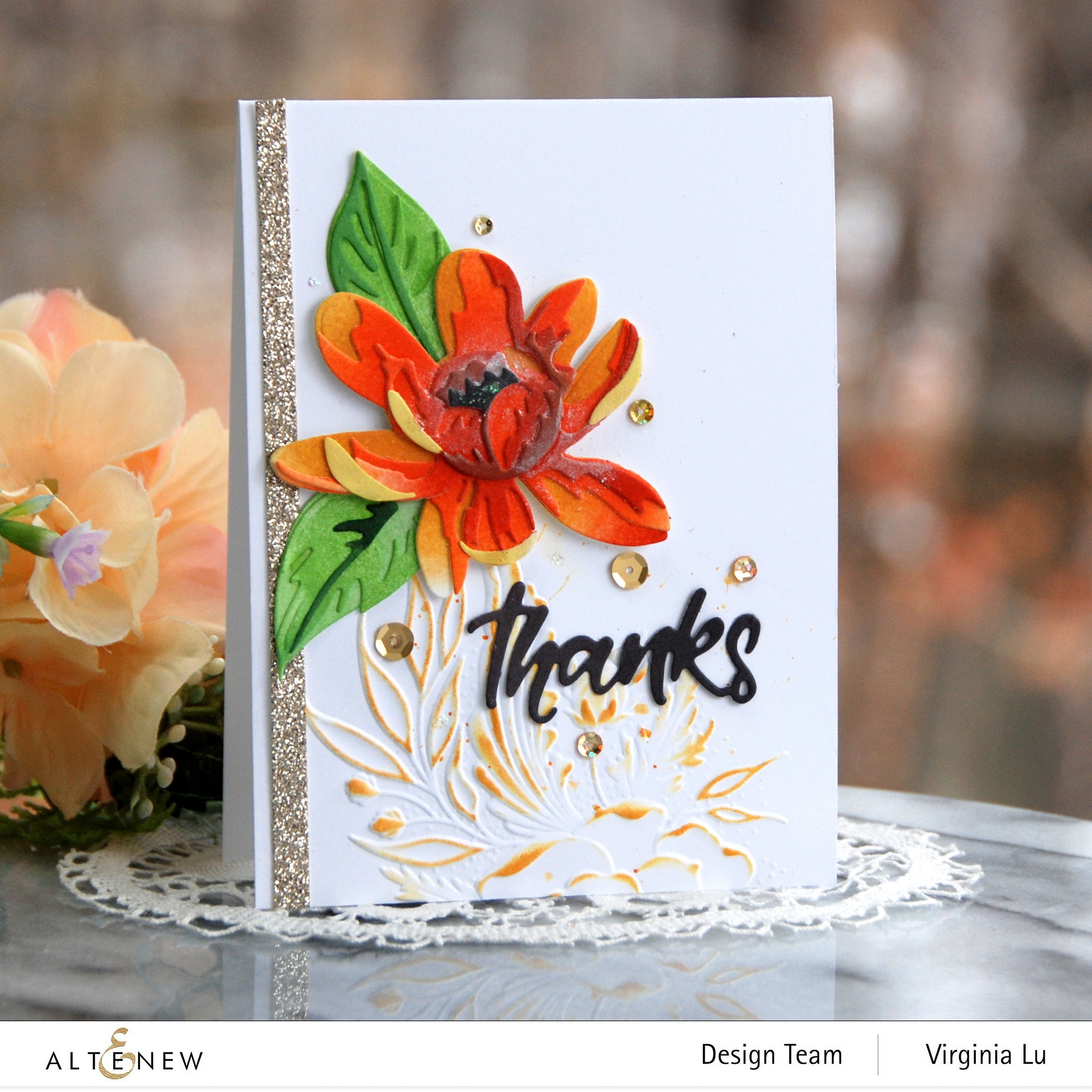 Craft-A-Flower Carolina Allspice - Layering Craft Die Set