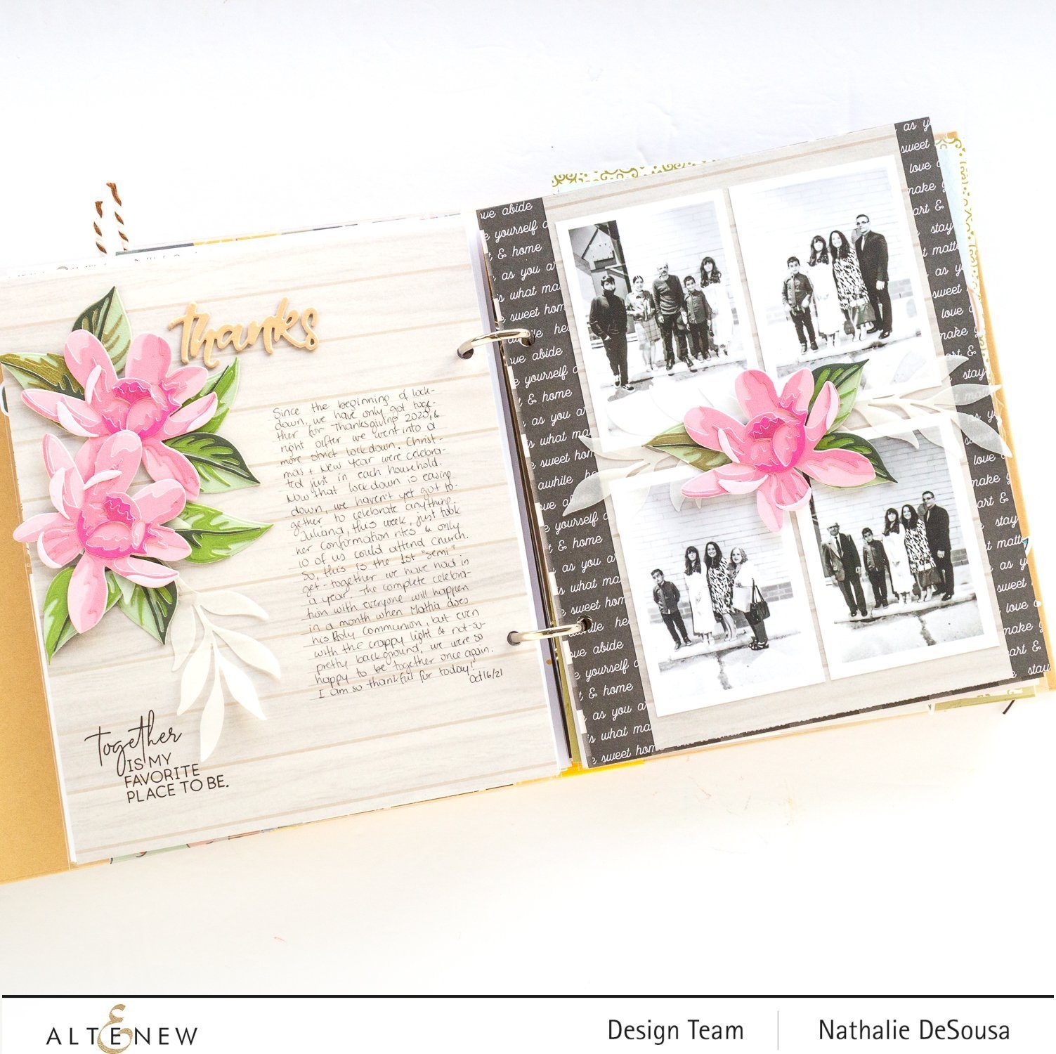 Craft-A-Flower Carolina Allspice - Layering Craft Die Set