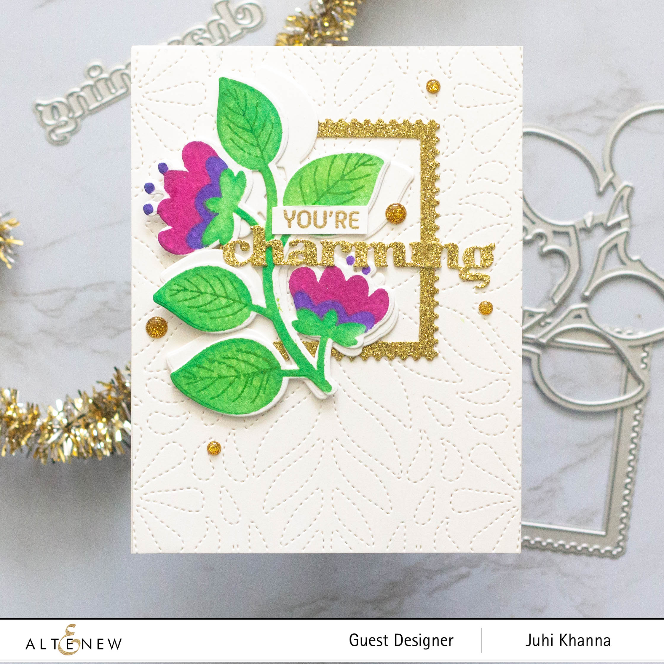 Folk Flowers - Craft Die Set