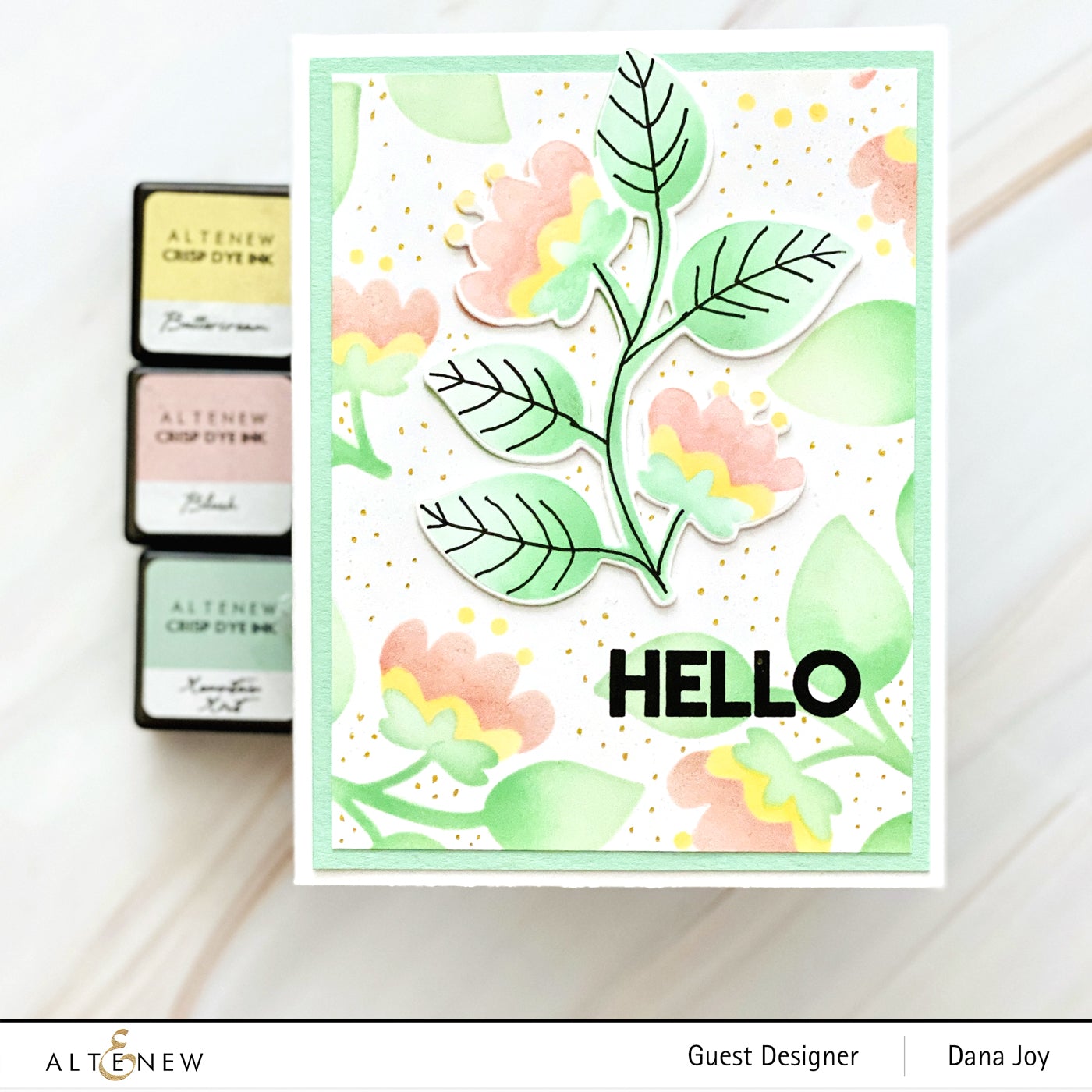 Folk Flowers - Craft Die Set