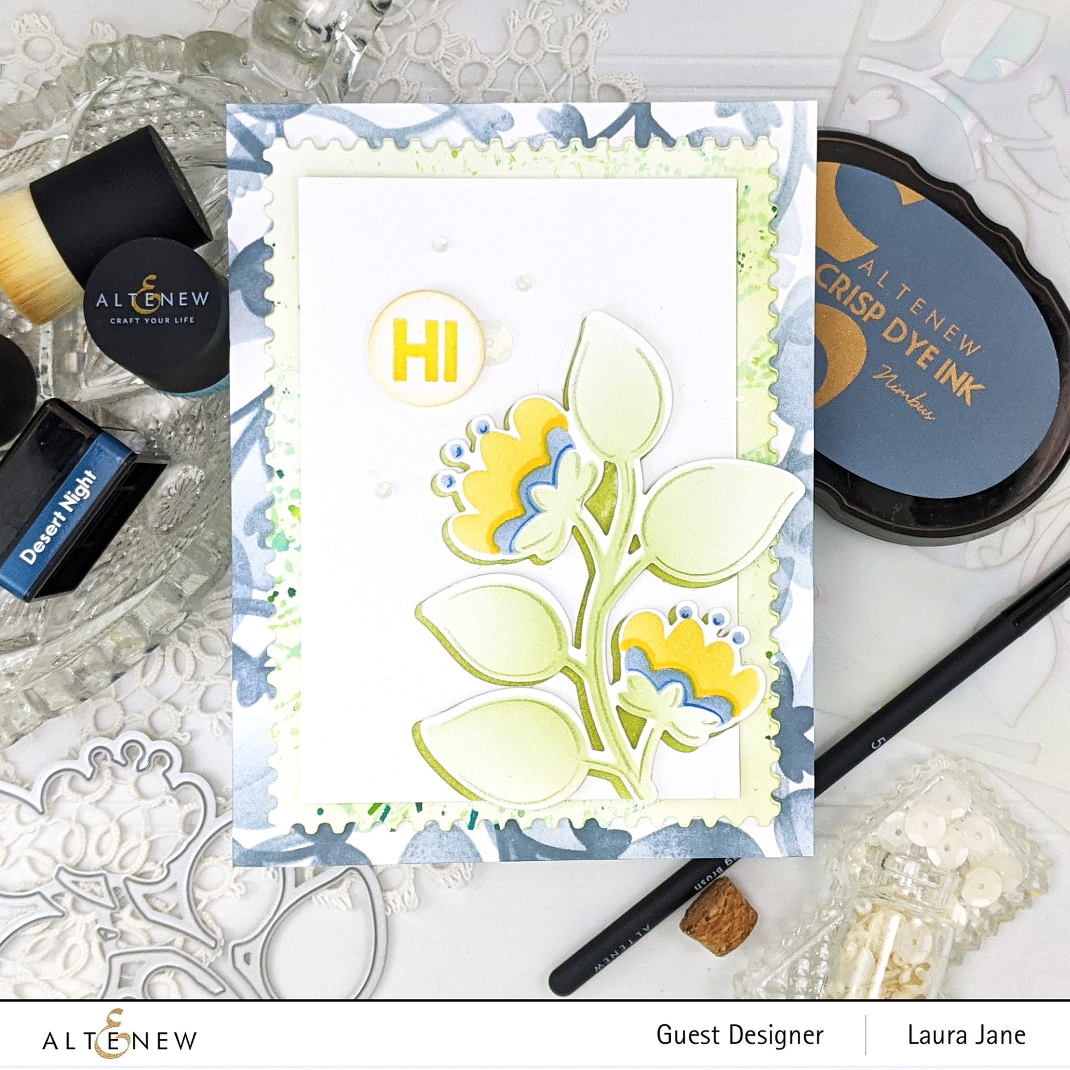 Folk Flowers - Craft Die Set