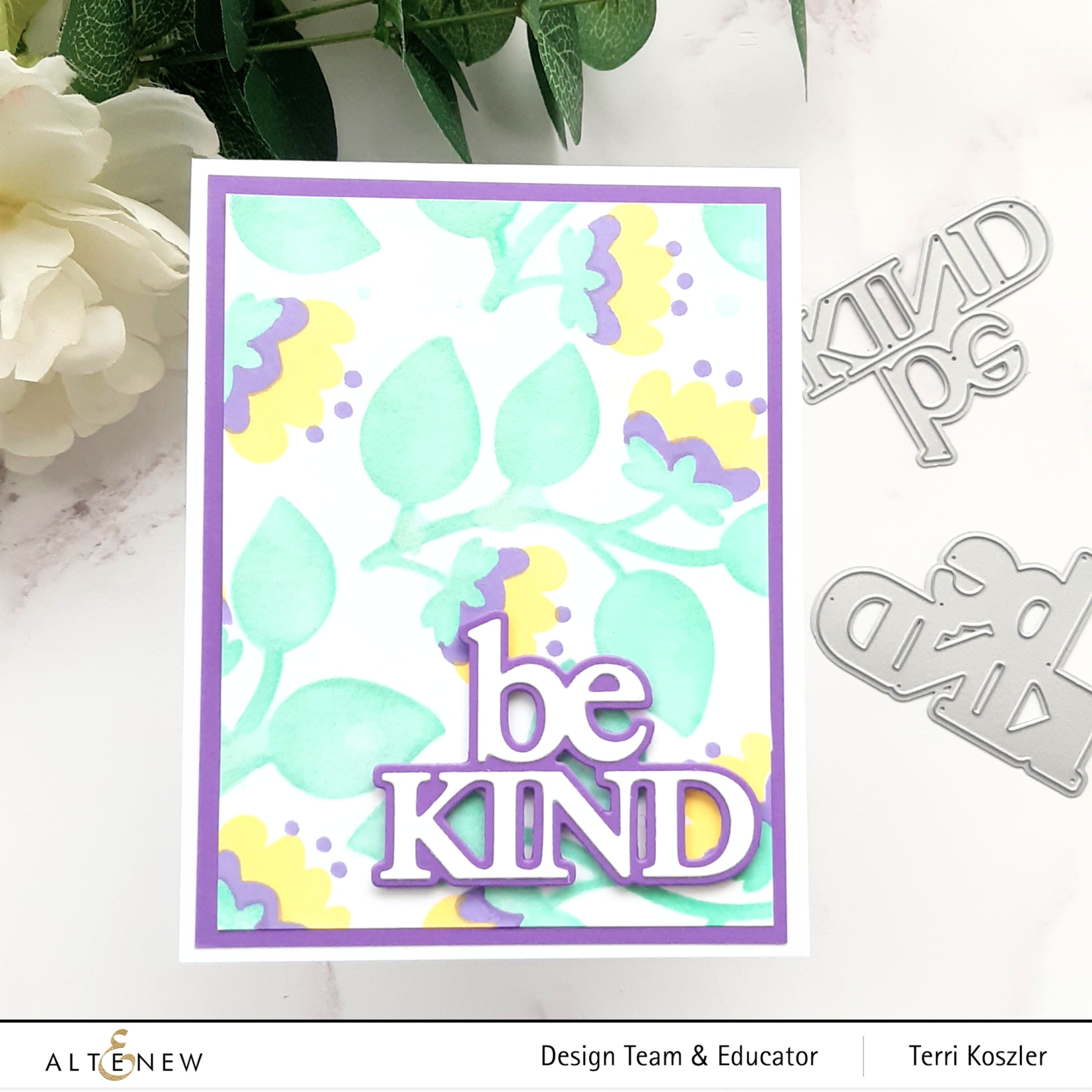 Folk Flowers - Craft Die Set