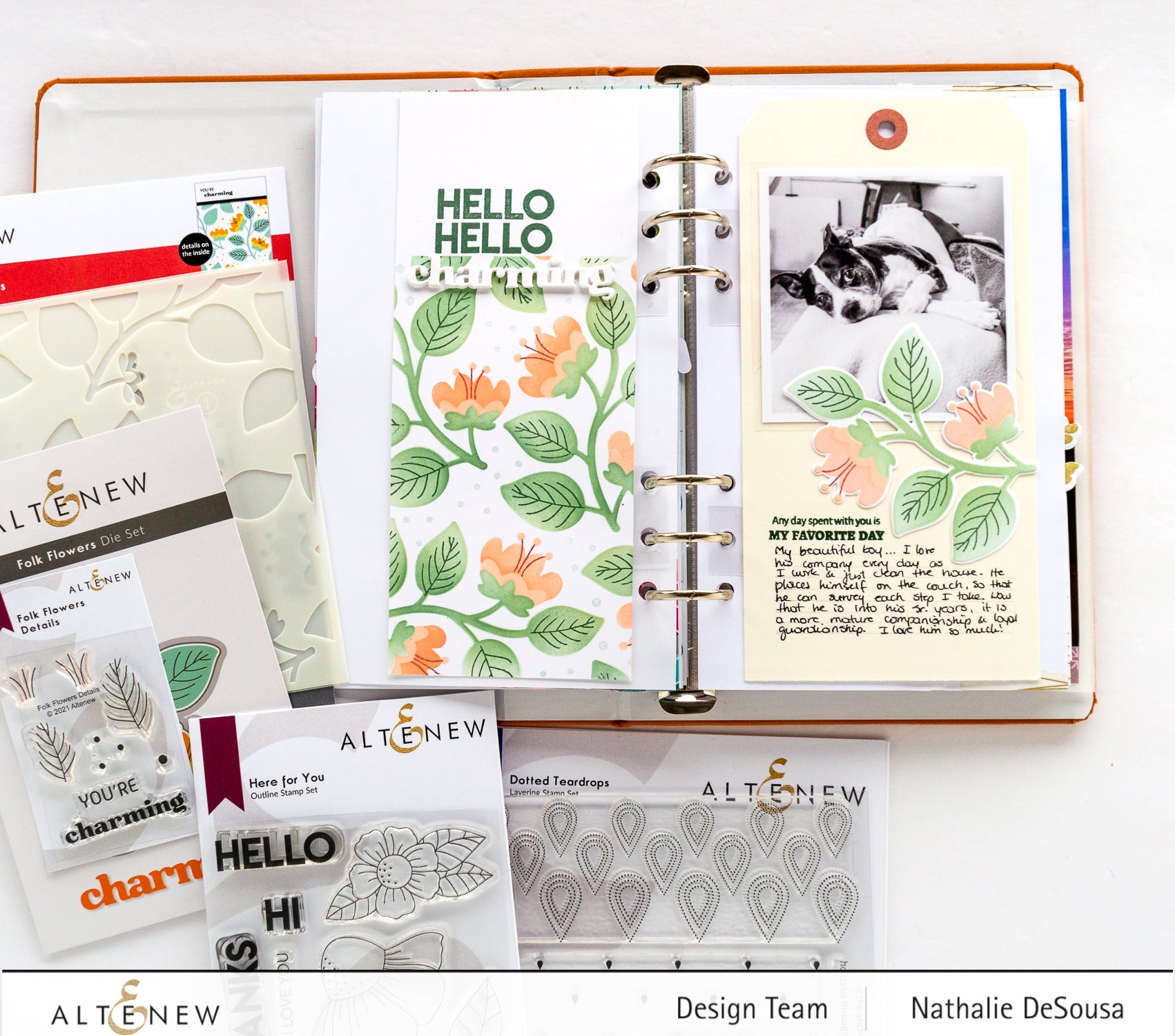 Folk Flowers - Craft Die Set