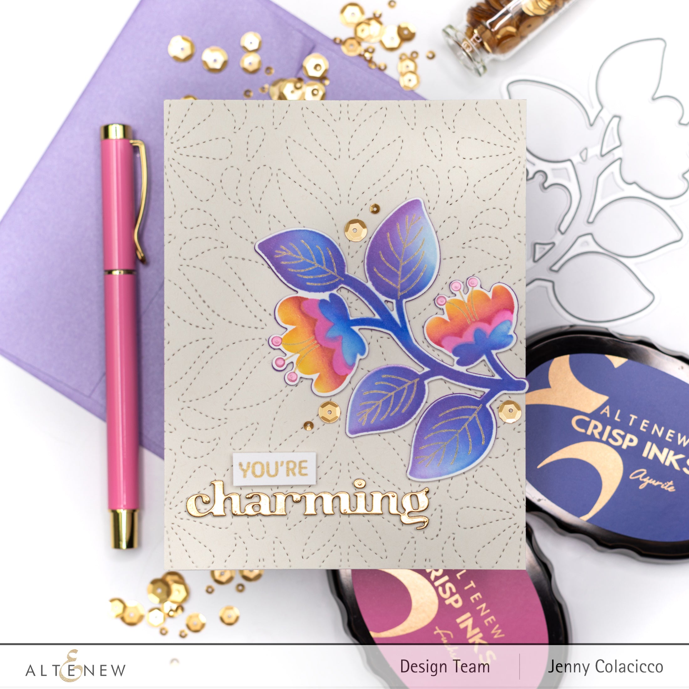 Dotted Tile - Debossing Cover Die