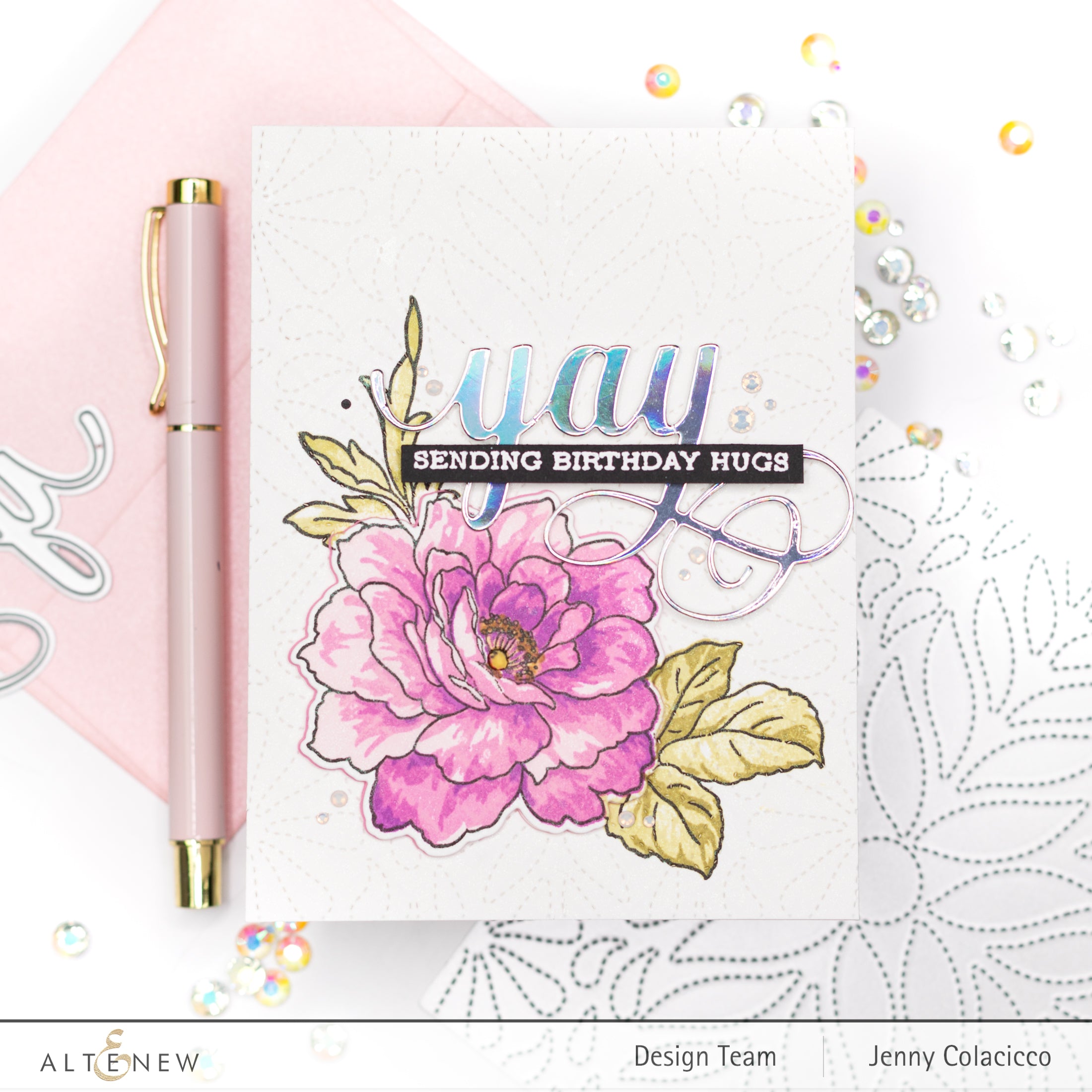 Dotted Tile - Debossing Cover Die