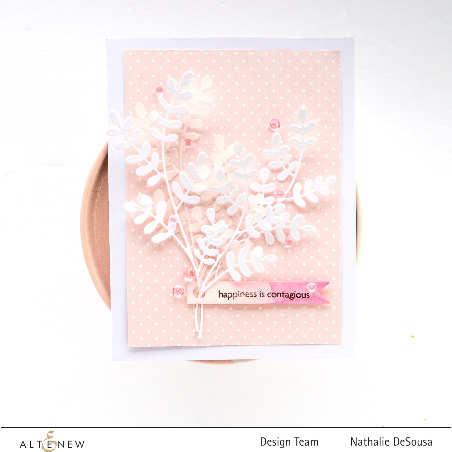 Dainty Leaves - Craft Die Set, different perspective #3, zoomed in. Select this picture to zoom back out.