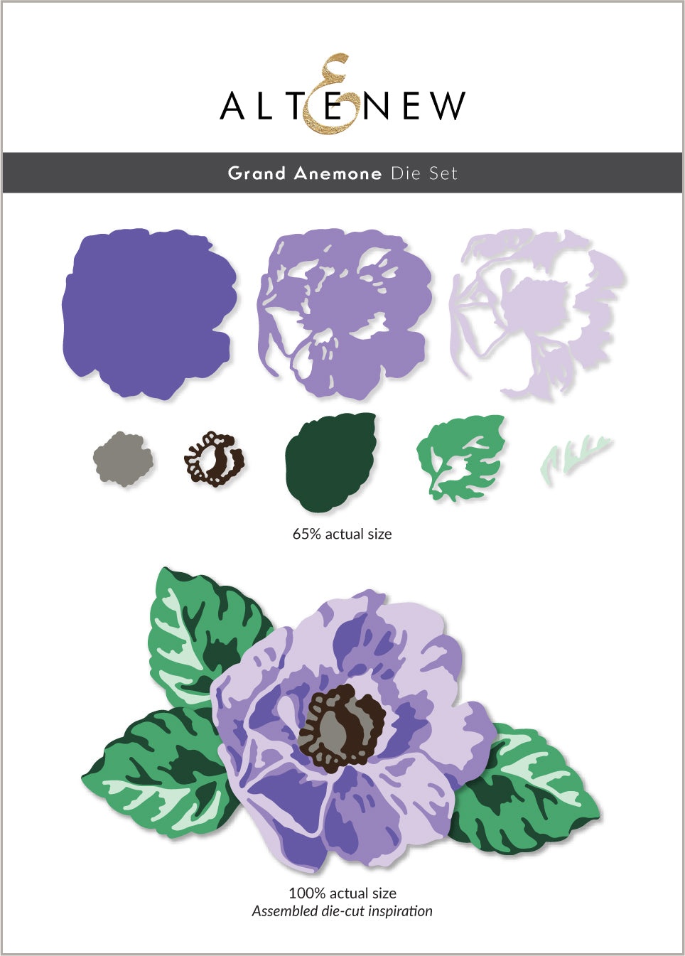 Grand Anemone - Layering Craft Die Set