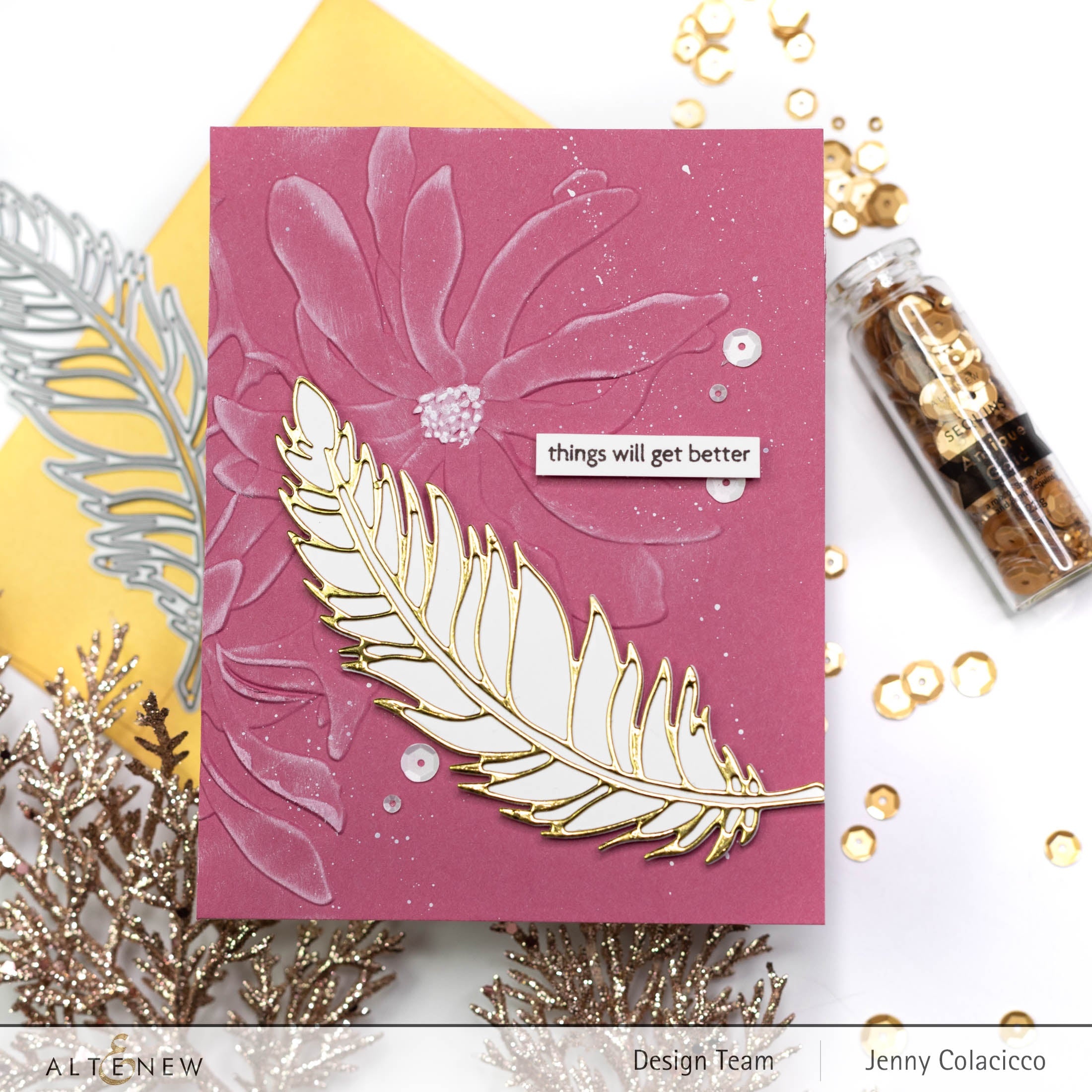 Wispy Feathers - Layering Craft Die Set