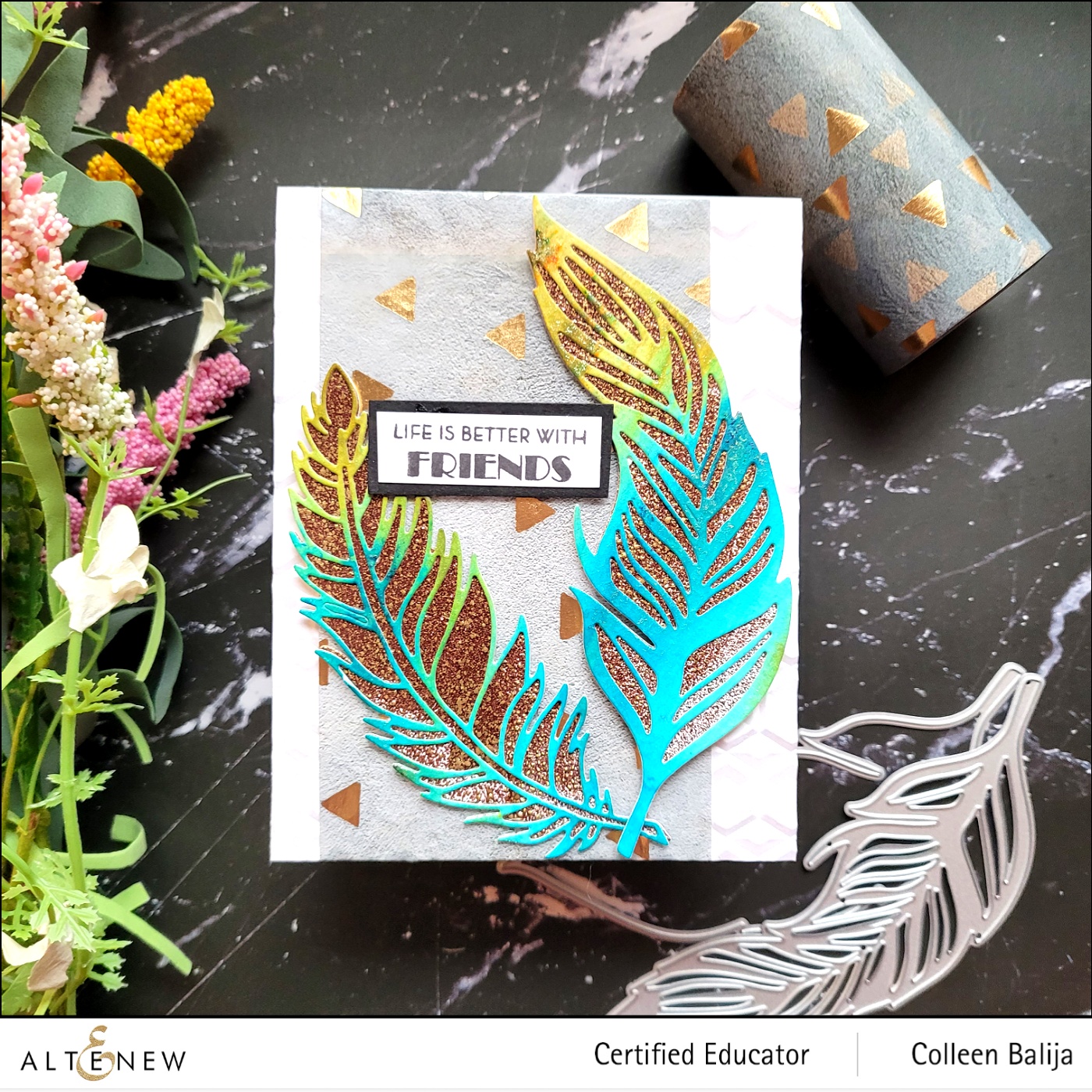 Wispy Feathers - Layering Craft Die Set