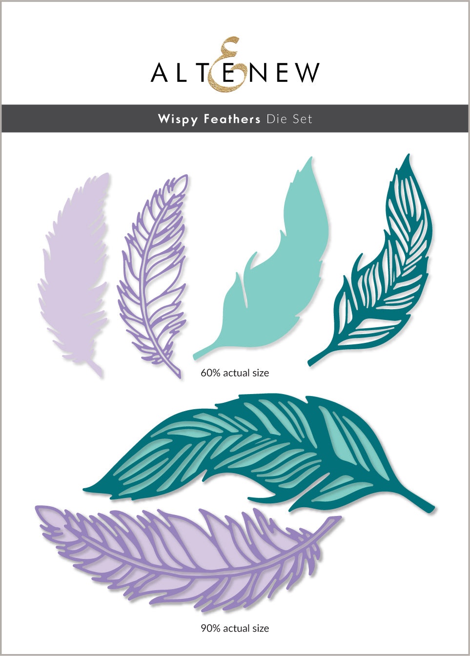 Wispy Feathers - Layering Craft Die Set