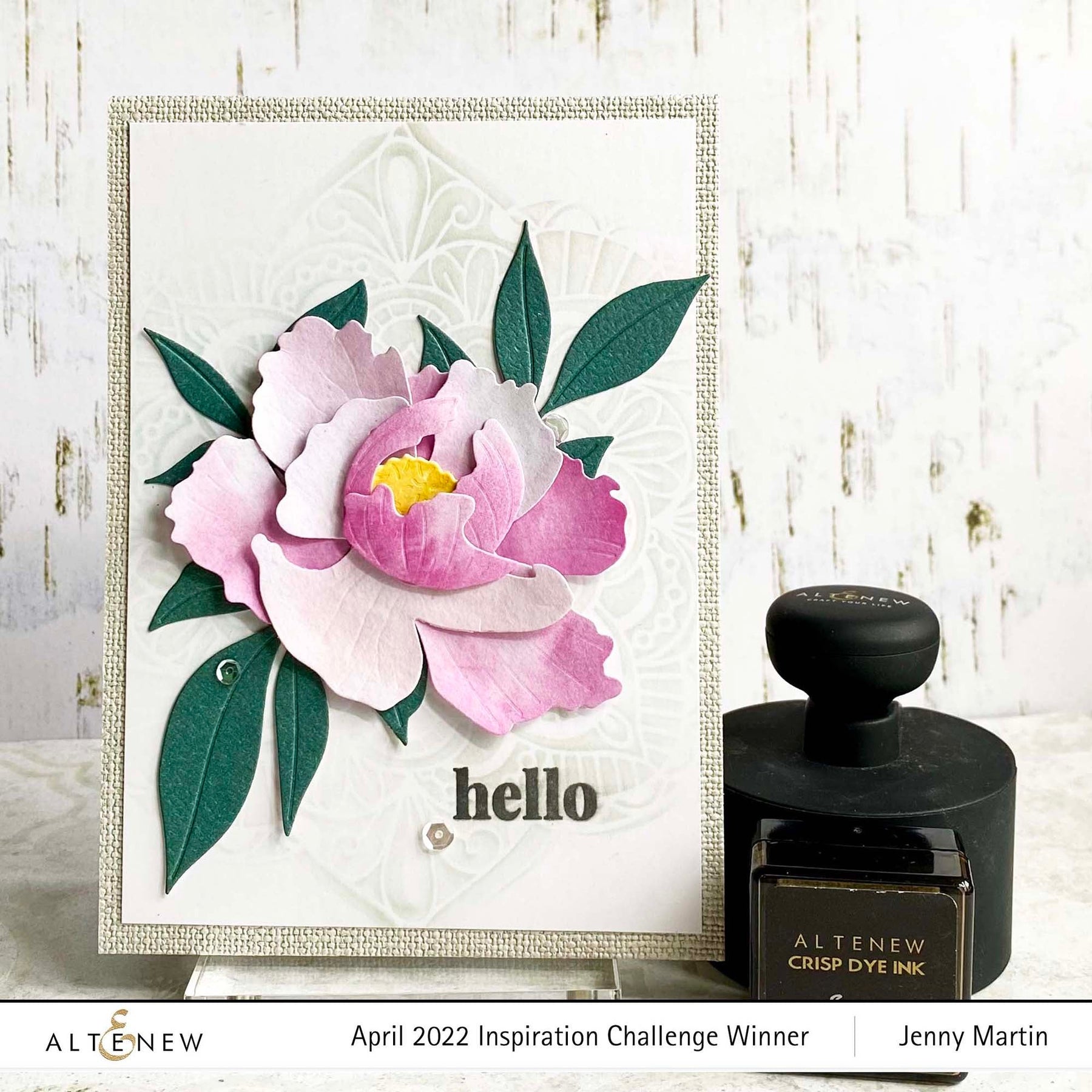 Craft-A-Flower - Open Peony - Layering Die Set