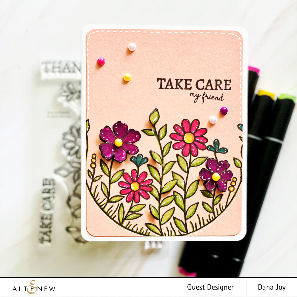 Arch of Flowers - Stamp And Die