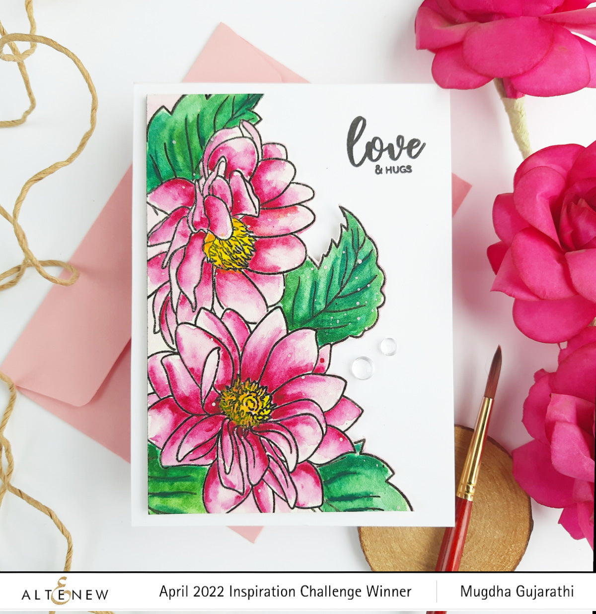Dazzling Dahlia - Stamp And Die
