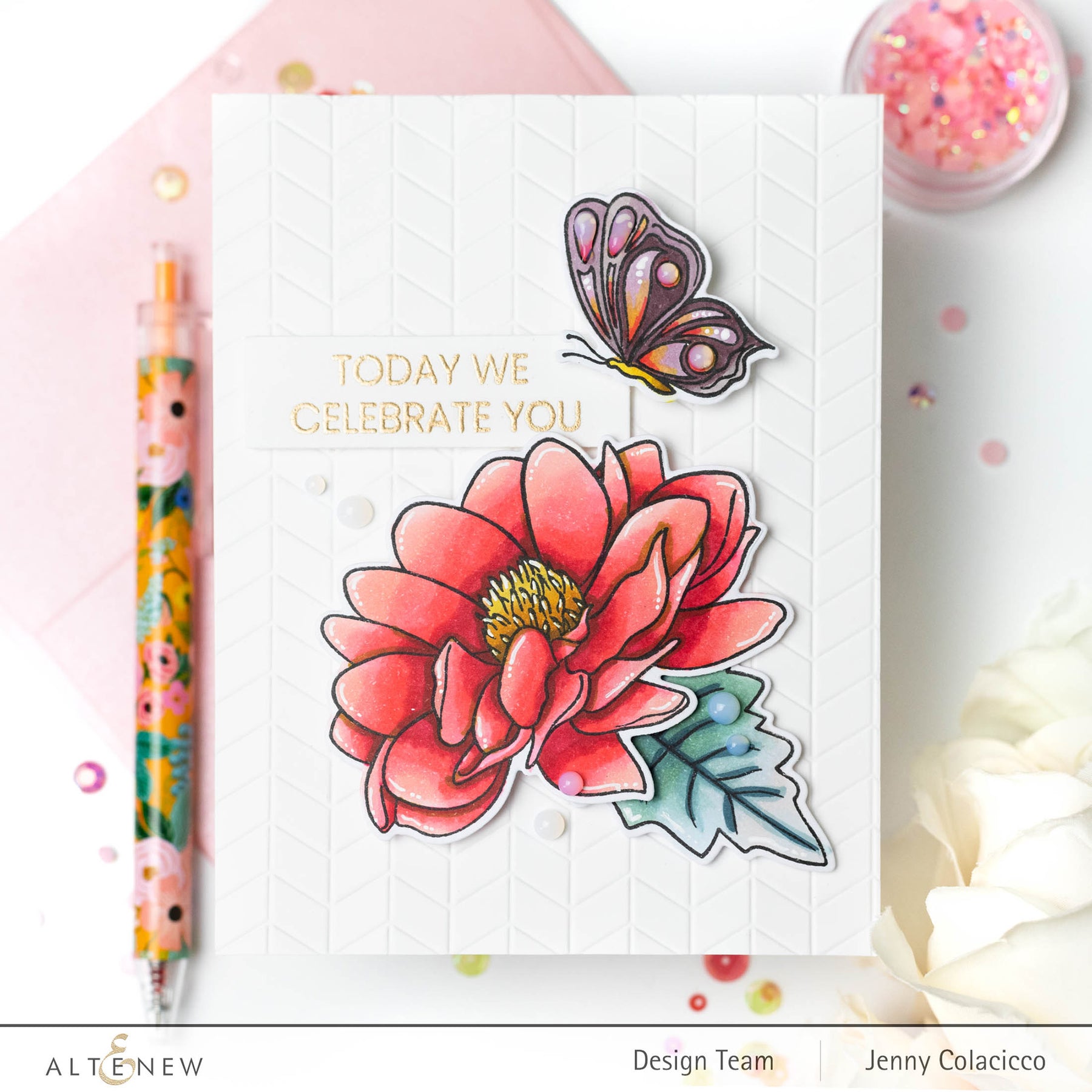 Dazzling Dahlia - Stamp And Die