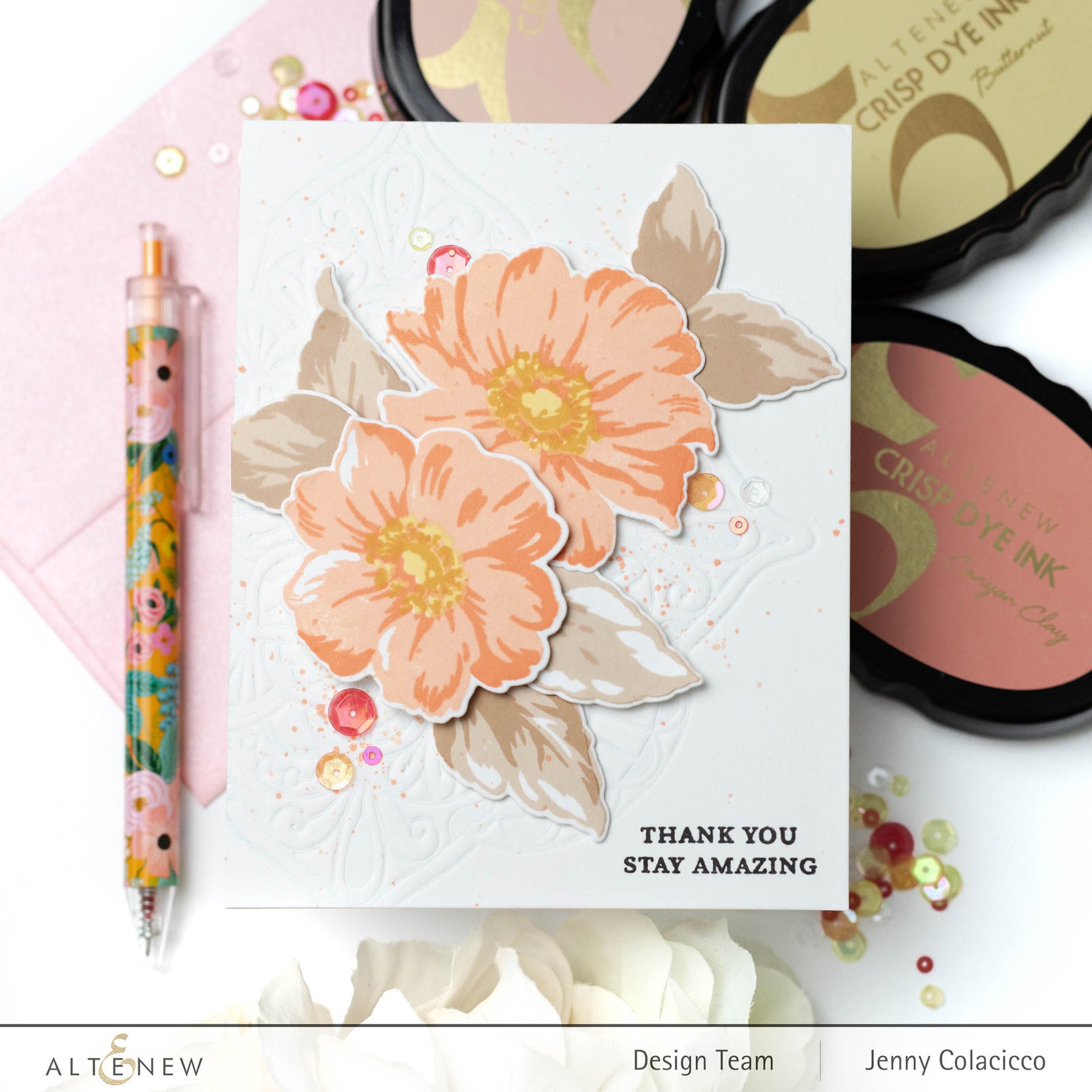 Happy Flowers - Stamp And Die