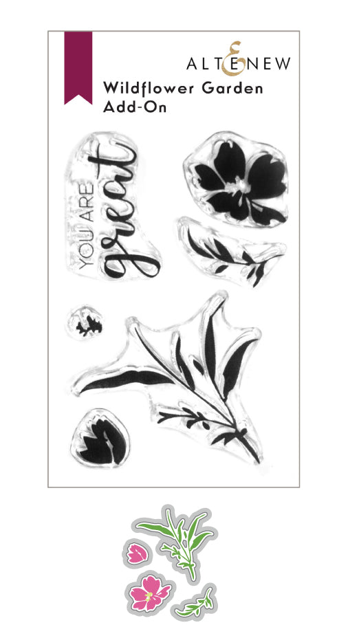 Wildflower Garden Add-On - Stamp And Die